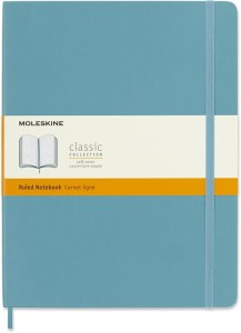 Notes Moleskine Classic XL (19x25cm) w linie, miękka oprawa, niebieski