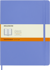 Notes Moleskine XL (19x25cm) w linię miękka oprawa, fioletowy, 192 stron 