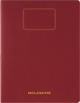 Zeszyt Moleskine Cahier Journals XXL (21.6X27.9 cm) w linie, czerwony, 120 stron