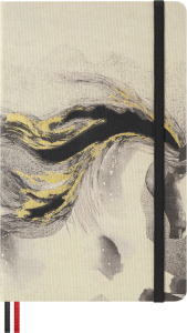 HORSE NOTES MOLESKINE L w linie  + BOX CALLIGRAPHY