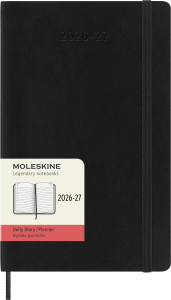 MOLESKINE kalendarz 2026/2027 LARGE CZARNY DAILY DZIENNY SOFT