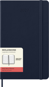 MOLESKINE kalendarz 2027 GRANATOWY LARGE HARD DZIENNY (13x21)