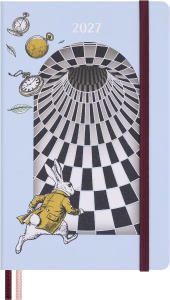 MOLESKINE kalendarz 2027 ALICE IN WONDERLAND LARGE HARD DZIENNY (13x21)