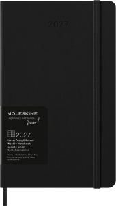 Moleskine kalendarz 2027 SMART Weekly Large Hard (13x21cm)