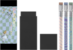 Zestaw 12 Miękkich Mini Ołówków Blackwing x Moleskine Alice in Wonderland