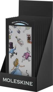 Zestaw naklejek MOLESKINE 2026 Alice in Wonderland 10 szt.
