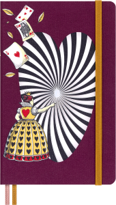 Notes Moleskine edycja limitowana ALICE IN WONDERLAND Large (13x21 cm) gładki