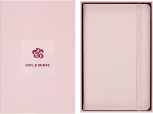 NOTES MOLESKINE VEGEA SAKURA LARGE (13X21 CM) LINIA RÓŻOWY+BOX